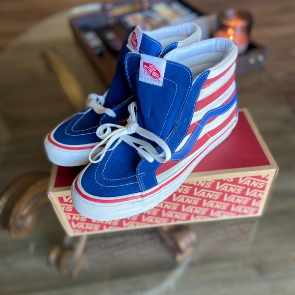 Vans | Shoes | Vans Sk8hi 38 Dx Red 